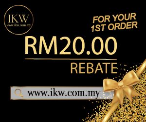 IKW – Get RM20 Rebate For Your 1st Order!