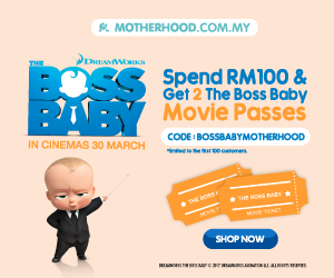 Motherhood – Spend minimum RM100 and get free movie ticket!