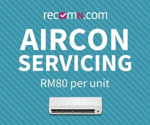 RecomN – Aircon Servicing – RM80 per unit!