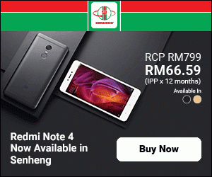 Senheng – Redmi Note 4 now available in Senheng!