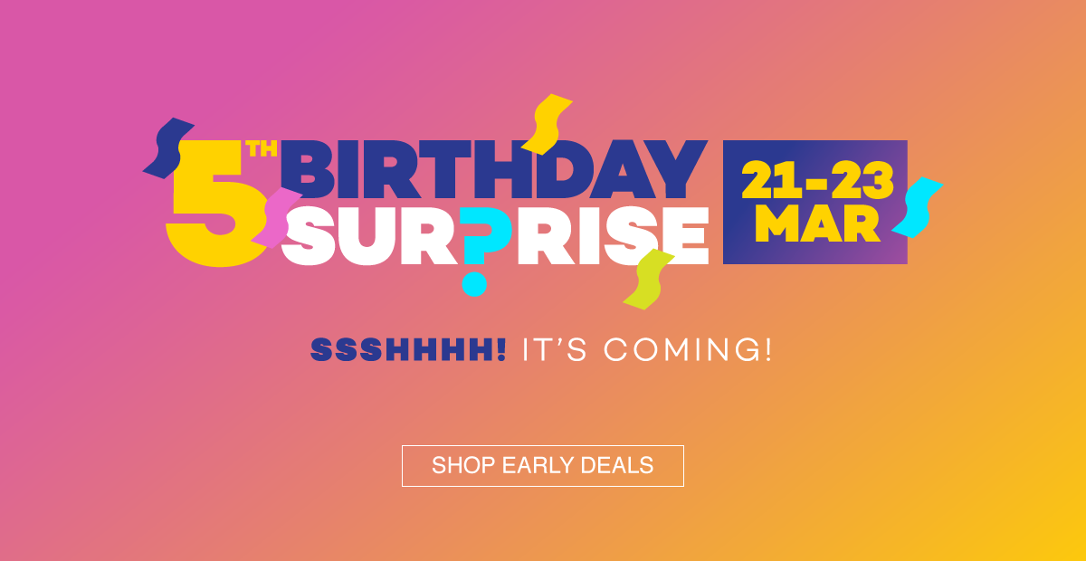 Lazada Birthday Campaigns