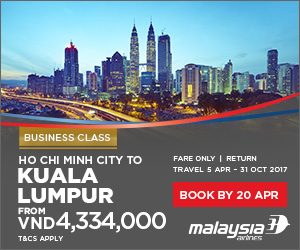MAS – Ho Chi Minh City to Kuala Lumpur!