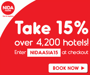 NIDAROOMS – Take 15% OFF over 4200 hotels!