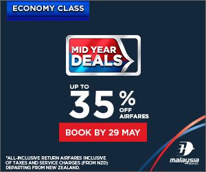 MAS – [NZ] Mid Year Deals, Economy Class