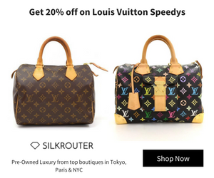 Silkrouter – Class Louis Vuitton Speedys!