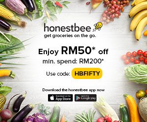 Honestbee (MY) – Enjoy RM50 OFF Store-wide