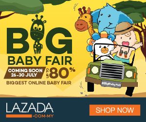Lazada (MY) Big Baby Fair! 40% Bonus Commission Starting TODAY!