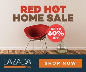 Lazada SG – Red Hot Home Sale