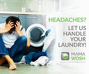 Mamawosh – Headaches? Let MAMA handle your laundry!