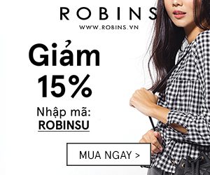 Robins Online (VN) – Discount: 15%