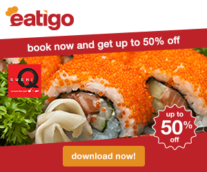 Eatigo – [Malaysia] Sushi Q – Book now & get discount!