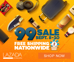 Lazada Philippines - 99-Peso Deals + FREE Shipping nationwide!