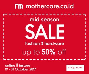 Mothercare (ID)-Midseason Sale: 50% OFF