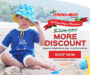 Cheekaaboo MY- Special Deals each day until Christmas