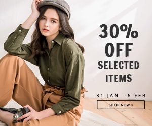 Tokichoi MY/SG – 30% off Selected Item